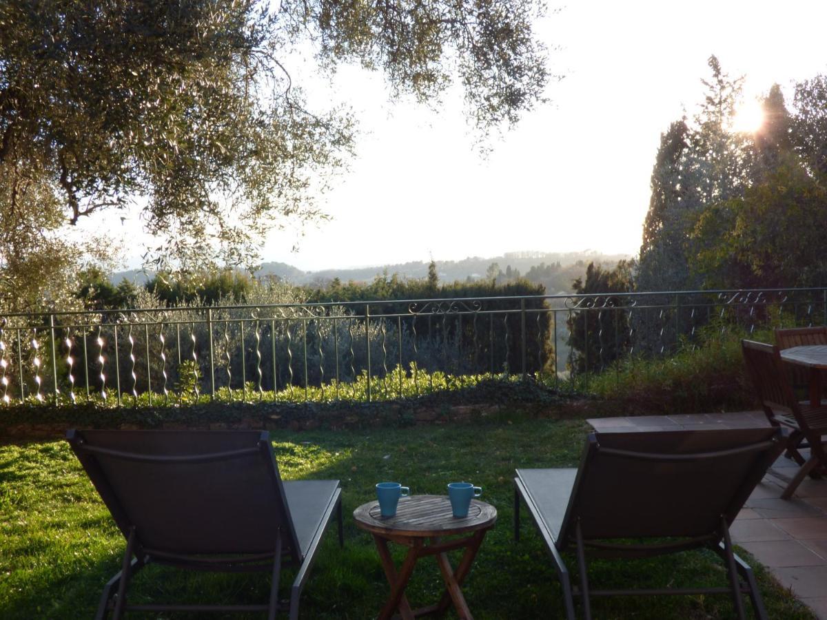 Apartment Cezanne With Heated Pool And Private Garden Chateauneuf-Grasse Exterior photo