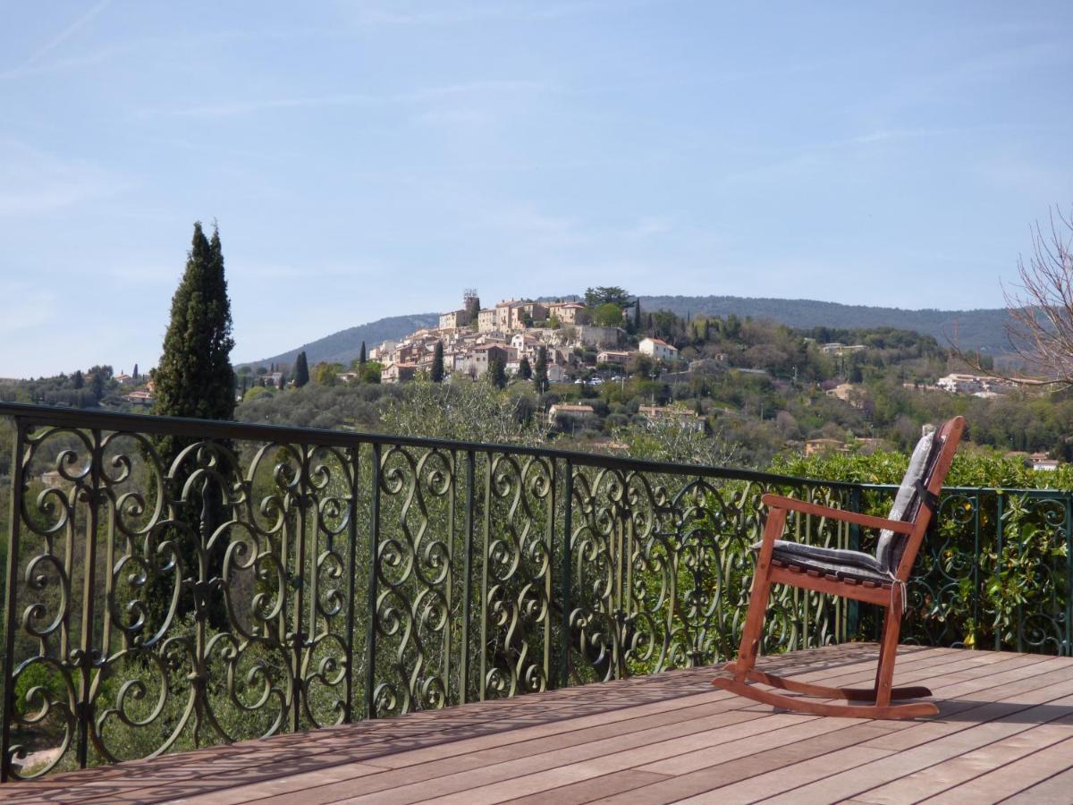 Apartment Cezanne With Heated Pool And Private Garden Chateauneuf-Grasse Exterior photo